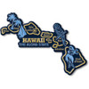 Hawaii Giant State Magnet, Collectible Souvenir Made in the USA