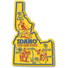 Idaho Giant State Magnet, Collectible Souvenir Made in the USA