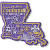 Louisiana Giant State Magnet, Collectible Souvenir Made in the USA