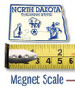 North Dakota Small State Magnet, Collectible Souvenirs Made in the USA