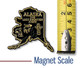 Alaska Small State Magnet, Collectible Souvenir Made in the USA