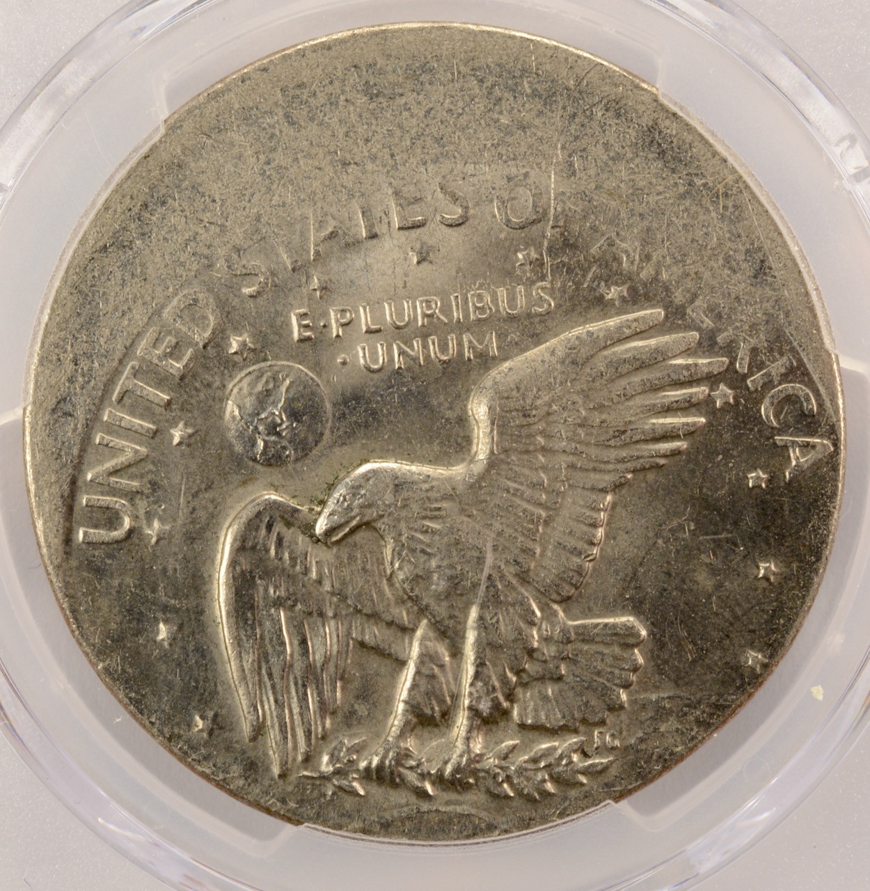 1978 $1 Ike Dollar Struck 20% Off-Center PCGS MS62