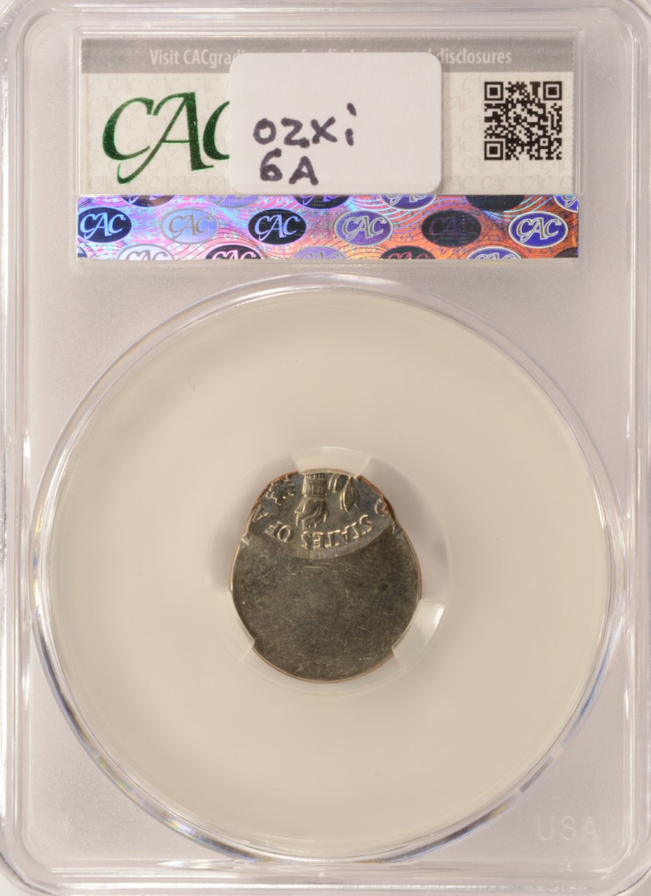 1993-P 10c Roosevelt Dime Struck 65% Off-Center CACG MS63