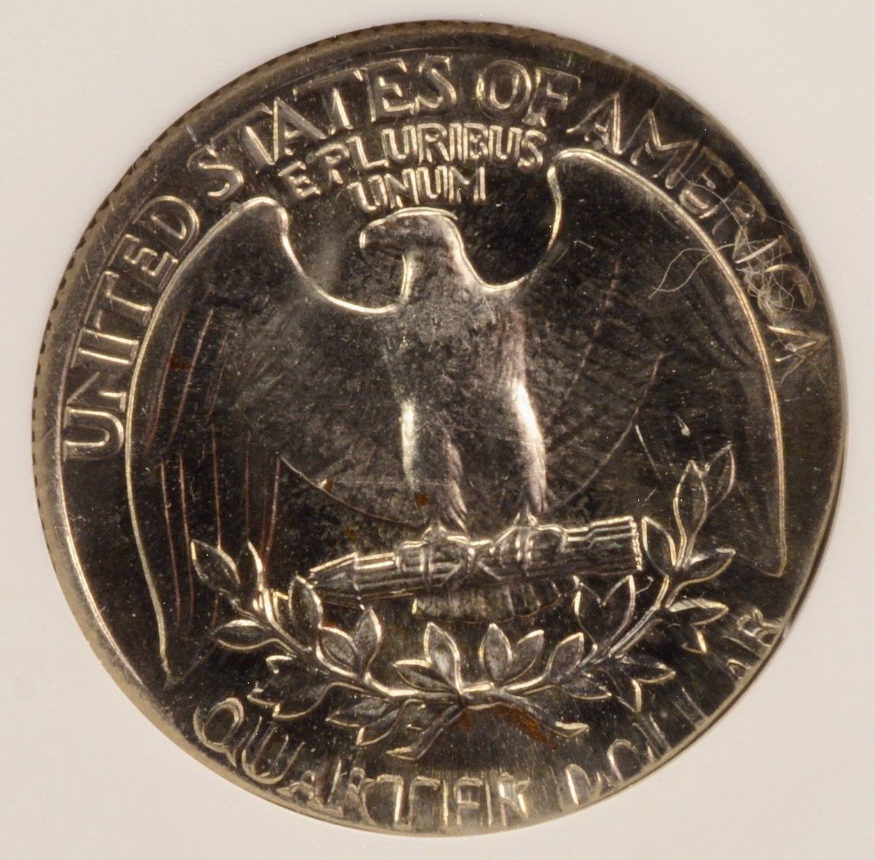 フミガルド　シークレット 1978 25c Washington Quarter Struck on Nickel Planchet NGC MS64