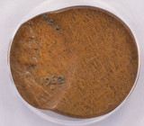 1962-D ANACS 1c Lincoln Cent Struck 60% Off-Center MS62 BN