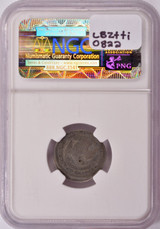 1829 NGC 10c Capped Bust Dime Struck 5% Off-Center VG