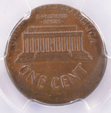 1959 PCGS 1c Lincoln Cent Struck 10% Off-Center UNC 