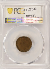 PCGS 1c Indian Cent Counterbrockage and Clashed Die Cap Strike VF20