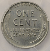 1943 1c Steel Cent Mid-Stage Brockage Die Cap Strike PCGS MS63