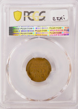 PCGS 1c Wheat Cent Split After Strike VF20