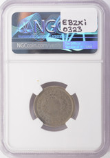 1907 NGC 5c Liberty Nickel Broadstruck G6