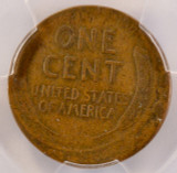 1928-D 1c Wheat Cent 10% Off-Center PCGS VF25