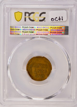1928-D 1c Wheat Cent 10% Off-Center PCGS VF25