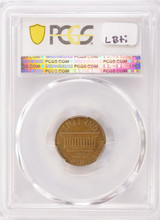 1977 1c Lincoln Cent 18% Clamshell Split Planchet PCGS MS62 BN