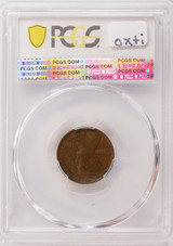 1909 VDB 1c Wheat Cent Retained Cud Reverse PCGS VF35