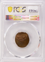 1972-S 1c Lincoln Cent 55% Off-Center PCGS MS64 RB