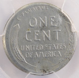 1943-S Steel 1c Cent Broadstruck PCGS AU