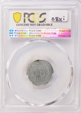 1943-S Steel 1c Cent Broadstruck PCGS AU