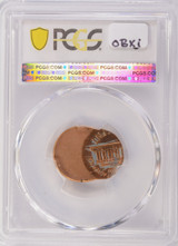 1992-D 1c Lincoln Cent Struck 55% Off-Center PCGS MS65 Red