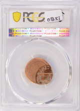1992 1c Lincoln Cent Struck 60% Off-Center PCGS MS64 Red