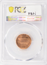 2005 1c Lincoln Cent Struck 5% Off-Center PCGS MS64 Red