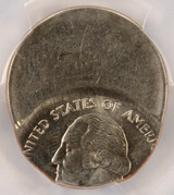 2000-P 25c New Hampshire Quarter Struck 55% Off-Center PCGS MS63
