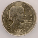 1979-P SBA Dollar Uncentered Broadstruck ICG MS65