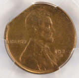 1929-S 1c Lincoln Cent 10% Ragged Clip PCGS MS62 BN