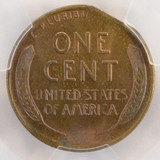 1941 1c Lincoln Cent 4% Straight Clip PCGS MS64 BN