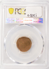 PCGS 1c Lincoln Cent 30% Laminated Planchet 2.91 Grams MS61 Red