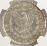 1880-O $1 Morgan Dollar Partial Collar Strike NGC AU53