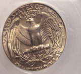 1977 25c Washington Quarter on Nickel Double-Denomination  5c PCGS MS64