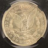 1921 $1 Morgan Dollar Broadstruck NGC MS63