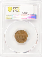 PCGS (1959-1982) 1c Cent Split After Strike 1.81 Grams MS64 BN