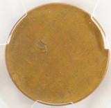 PCGS 1c CU Lincoln Cent T-2 Planchet Laminated MS60 BN