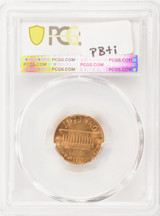1966 1c Lincoln Cent Defective Planchet 2.88 Grams PCGS MS63 Red
