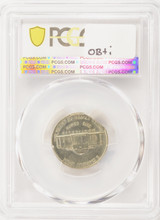 1959-D 5c Jefferson Nickel 5% Straight Clip PCGS MS63