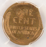 1957-D 1c Wheat Cent 5% Straight Clip PCGS MS63 RB