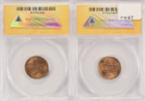 1990 1c Lincoln Cent 2-Coin Mated Pair Set ANACS MS64 RB 1990 1c Lincoln Cent 2-Coin Mated Pair Set ANACS MS64 RB