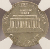 1964 1c Lincoln Cent Struck on Dime Blank NGC AU58 1964 1c Lincoln Cent Struck on Dime Blank NGC AU58