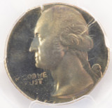 1976-S 25c Bicentennial Quarter Struck on Clad Dime Planchet PCGS PR68 DCAM