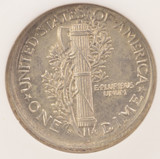 1916-S 10c Mercury Dime Broadstruck NGC MS63 FB 1916-S 10c Mercury Dime Broadstruck NGC MS63 FB