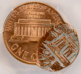 1992-D 1c Lincoln Cent Double-Struck, 2nd 70% Off-Center PCGS MS65 Red 1992-D 1c Lincoln Cent Double-Struck, 2nd 70% Off-Center PCGS MS65 Red