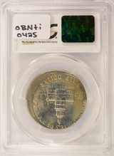 1976 50c Kennedy Half Struck 10% Off-Center PCGS MS63