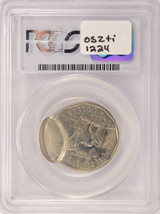 1999-P $1 SBA Dollar Double-Struck, 2nd Strike 80% Off-Center PCGS MS63