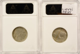 1916 5c Buffalo Nickel  (2 coins) Split Planchet After Strike Mated Pair ANACS EF45 1916 5c Buffalo Nickel  (2 coins) Split Planchet After Strike Mated Pair ANACS EF45