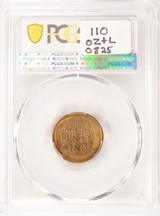 1936 1c Wheat Cent Struck 5% Off-Center PCGS MS62 RB