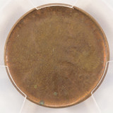 195X 1c Wheat Cent Struck Through Late Stage Die Cap Strike PCGS MS62 BN