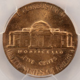 1964-D 5c Jefferson Nickel Struck on 1c Planchet PCGS MS63 RB 1964-D 5c Jefferson Nickel Struck on 1c Planchet PCGS MS63 RB