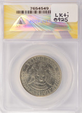 1988-P 50c Kennedy Half Struck Thru Grease Obverse ANACS MS64 1988-P 50c Kennedy Half Struck Thru Grease Obverse ANACS MS64